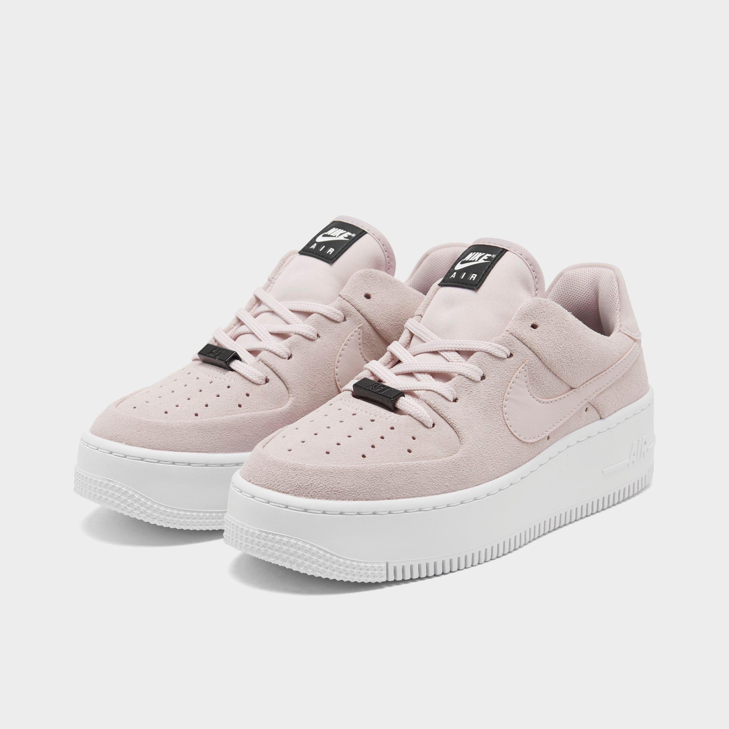 nike air force 1 pink sage