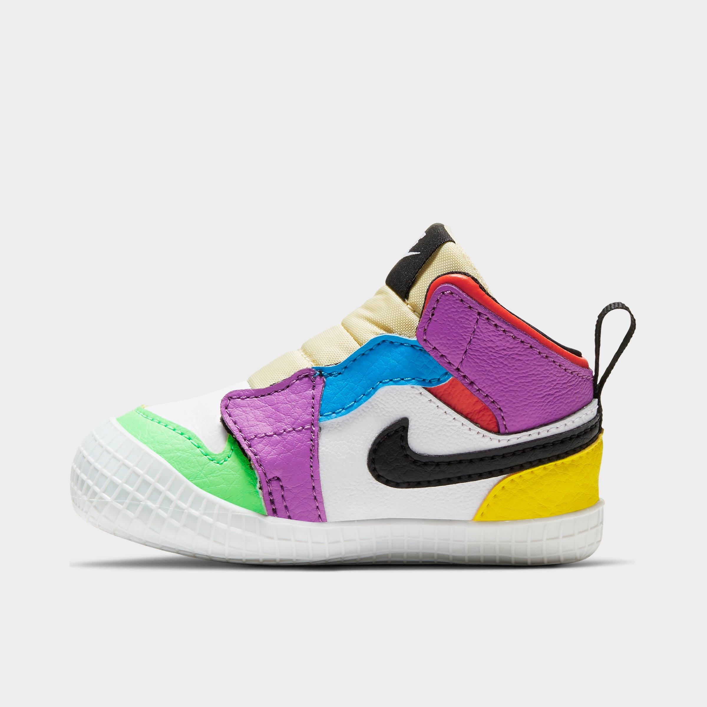 infant girl jordan crib shoes