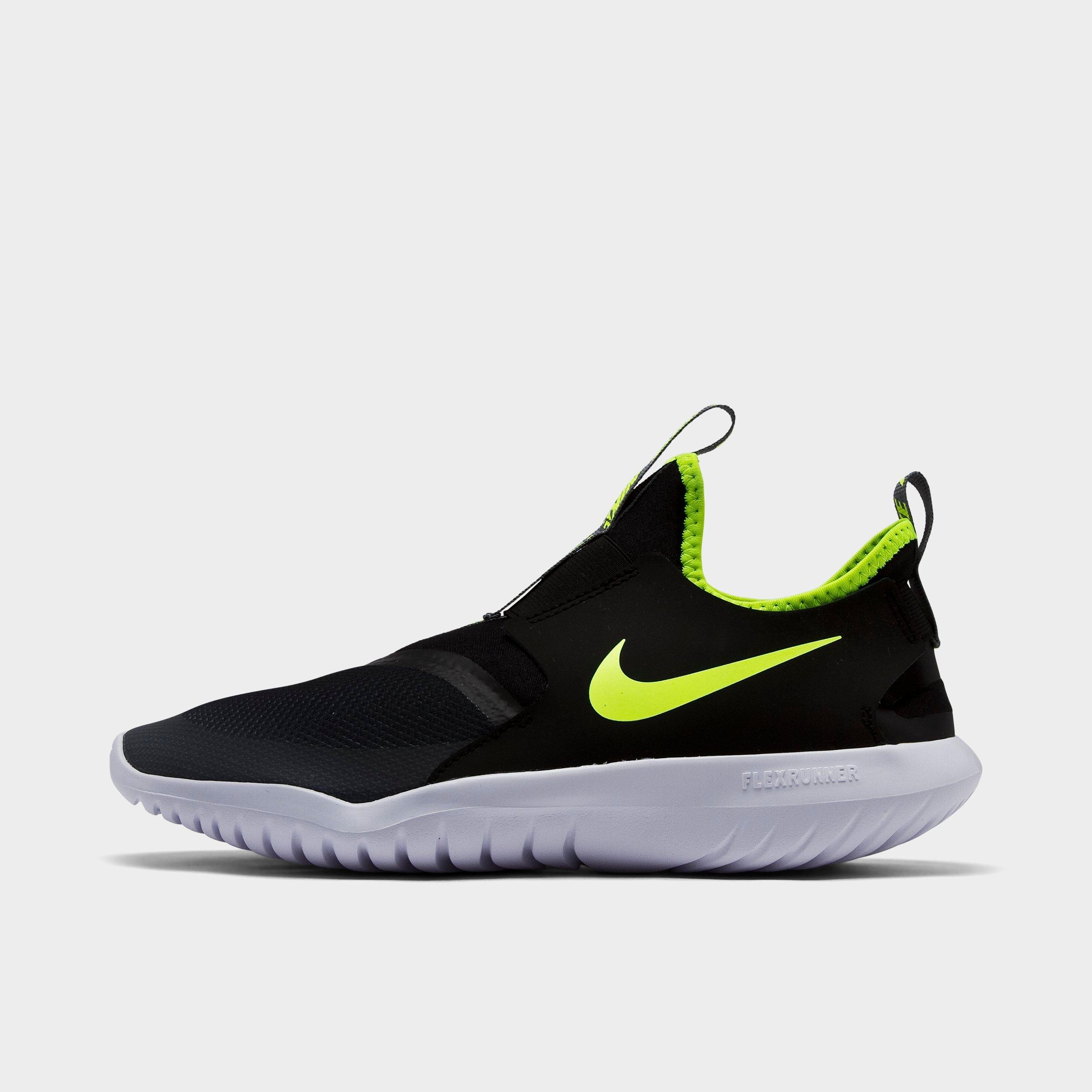 kids slip on running shoes