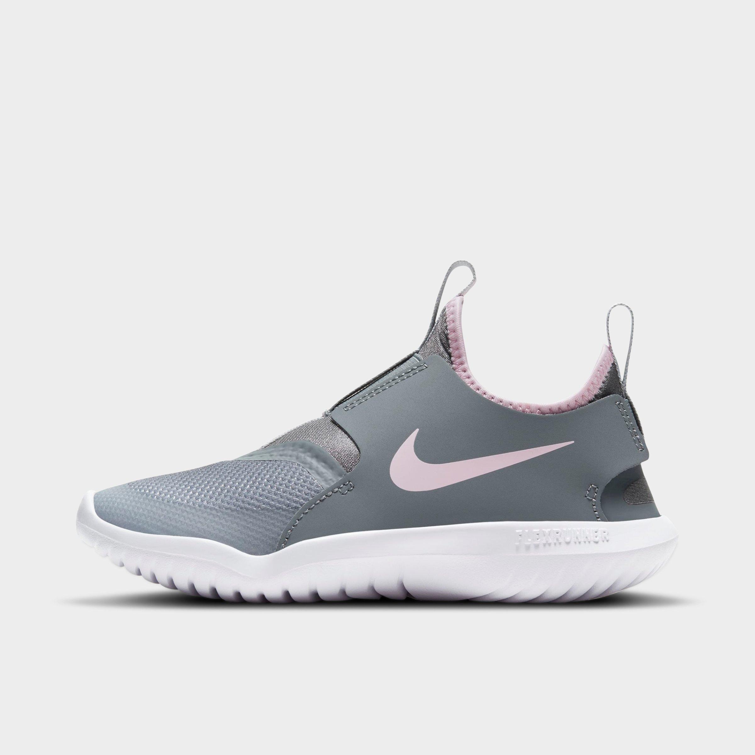 grey nike shoes for girls