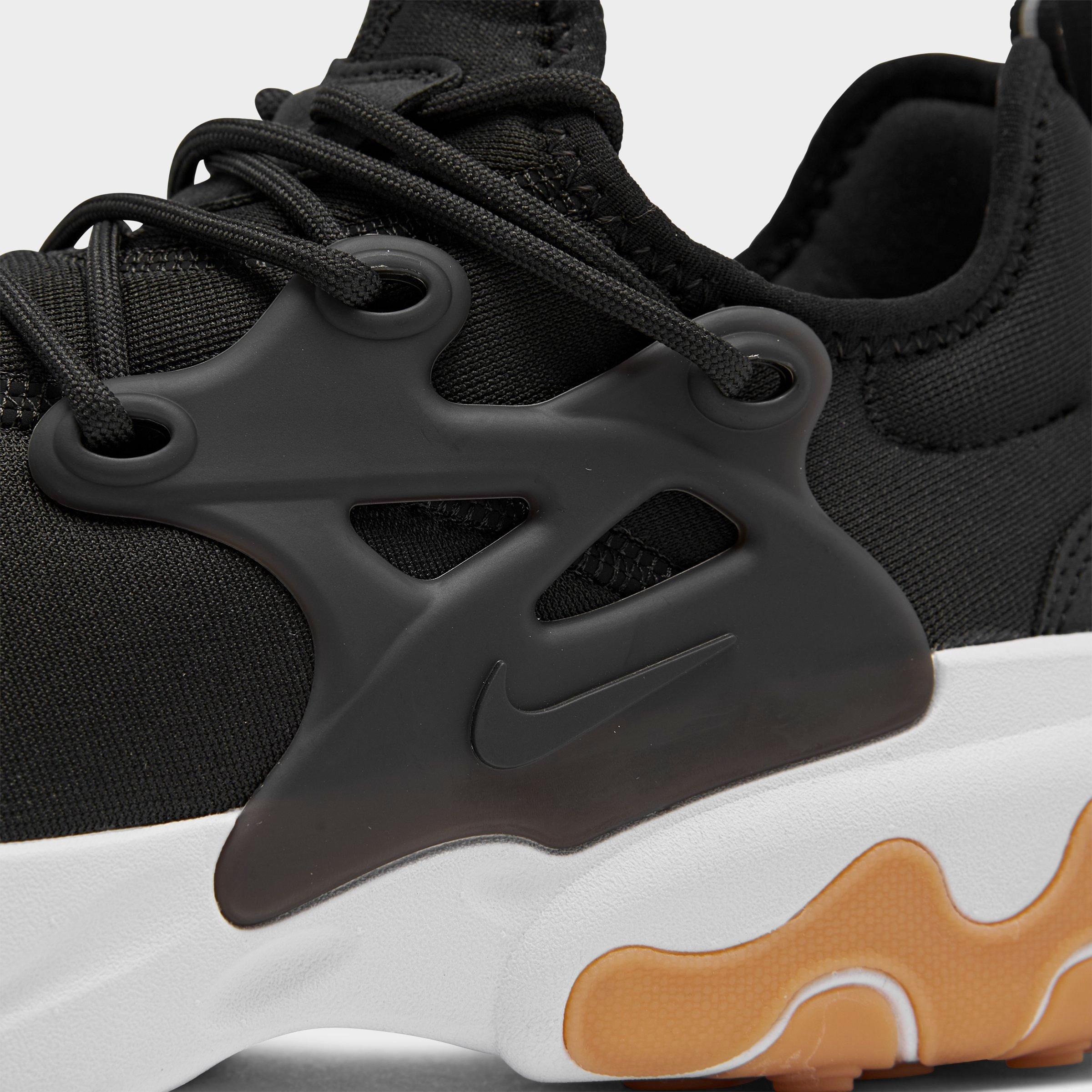 nike react presto black