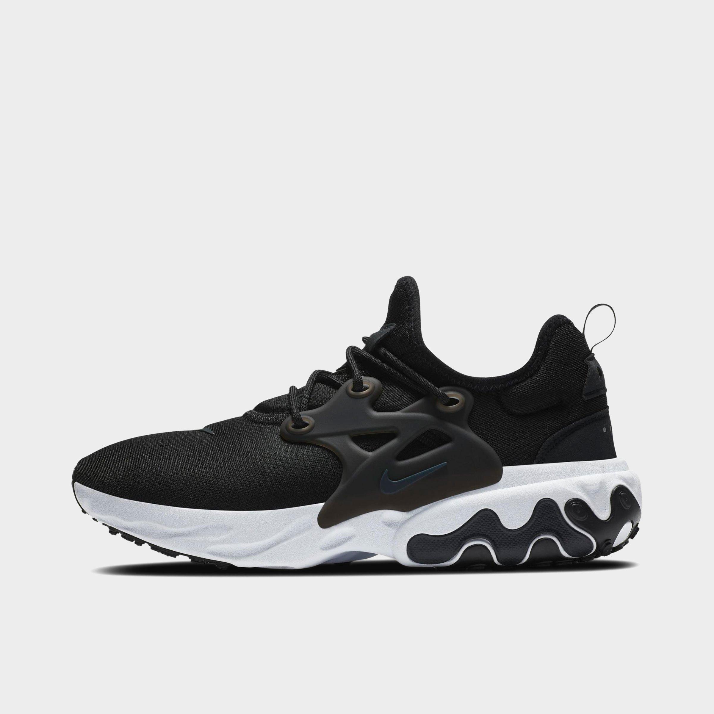 react presto black and white