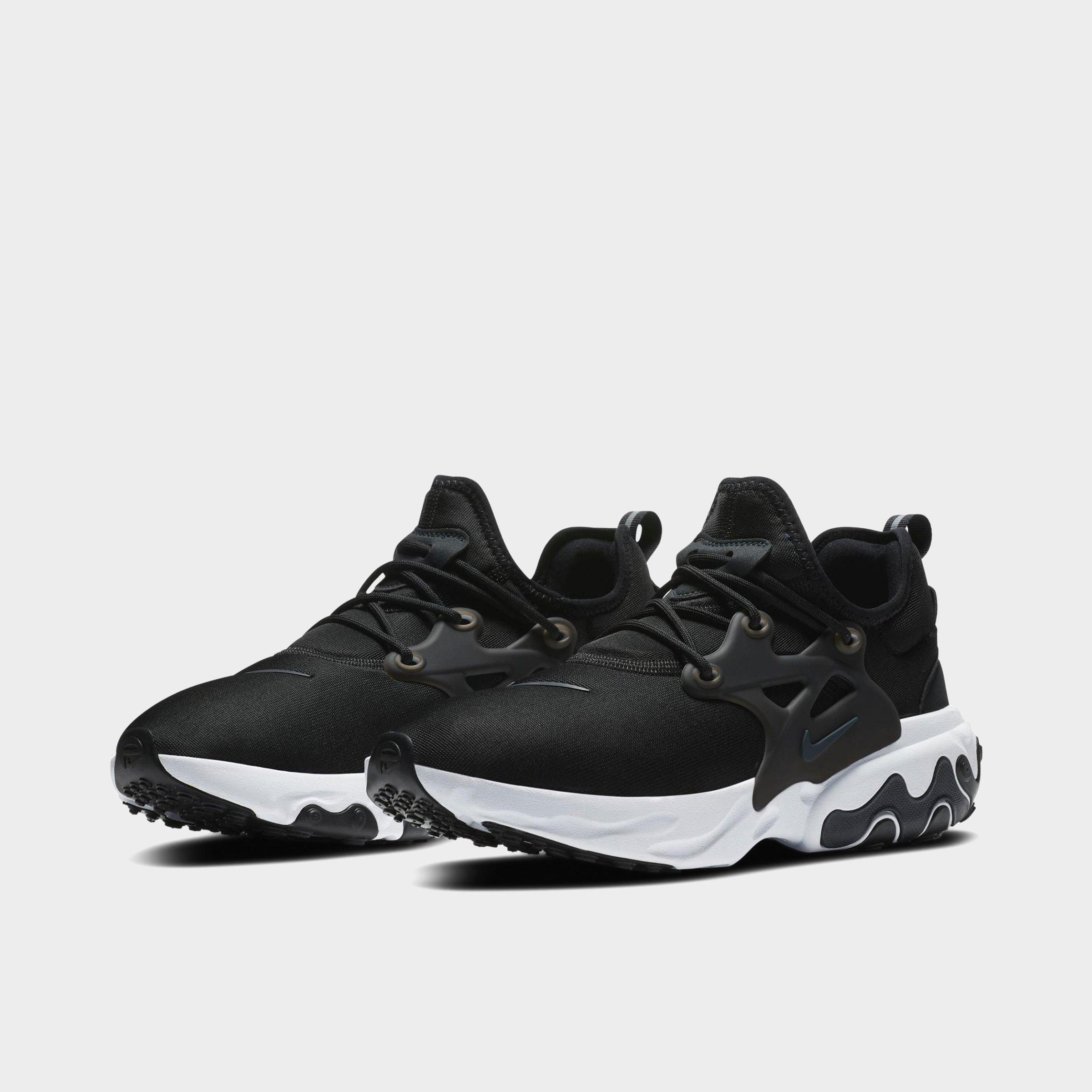 nike react off white noir