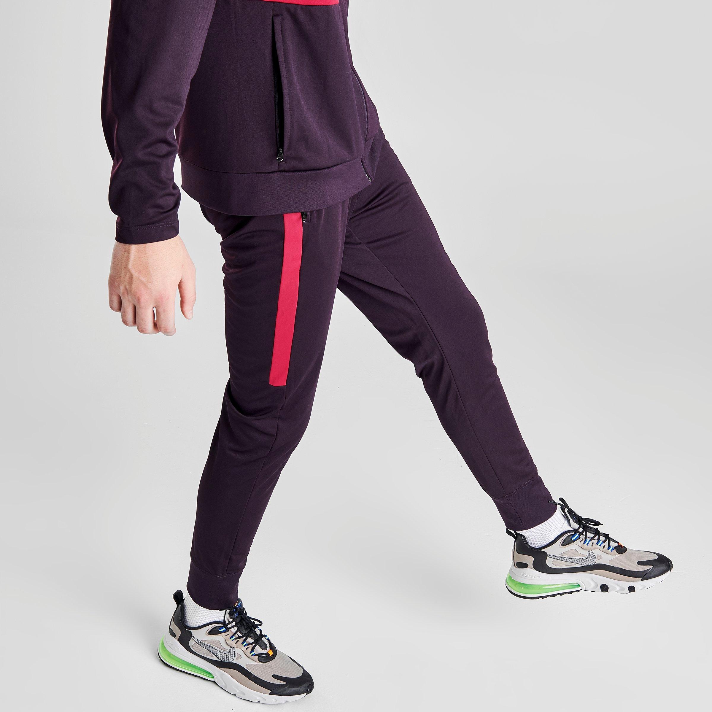 nike academy track pants black