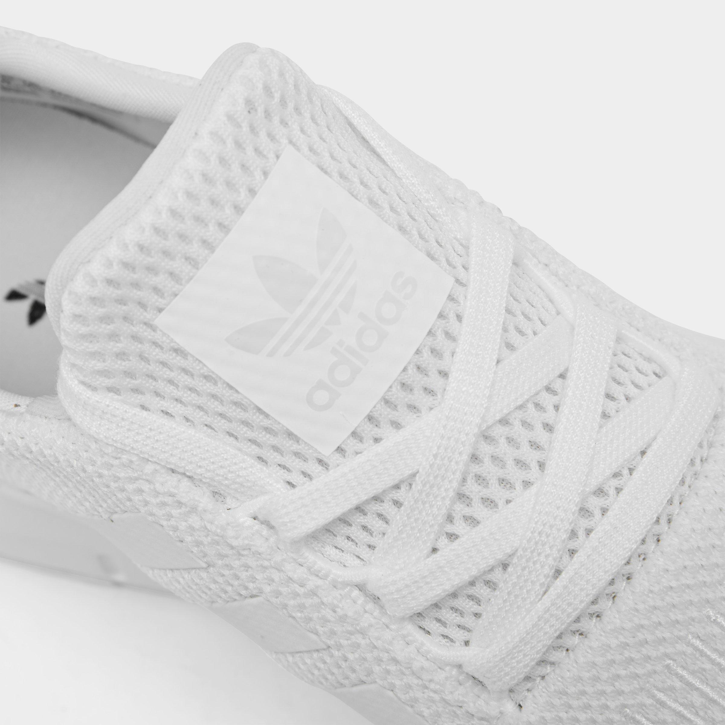 all white adidas womens