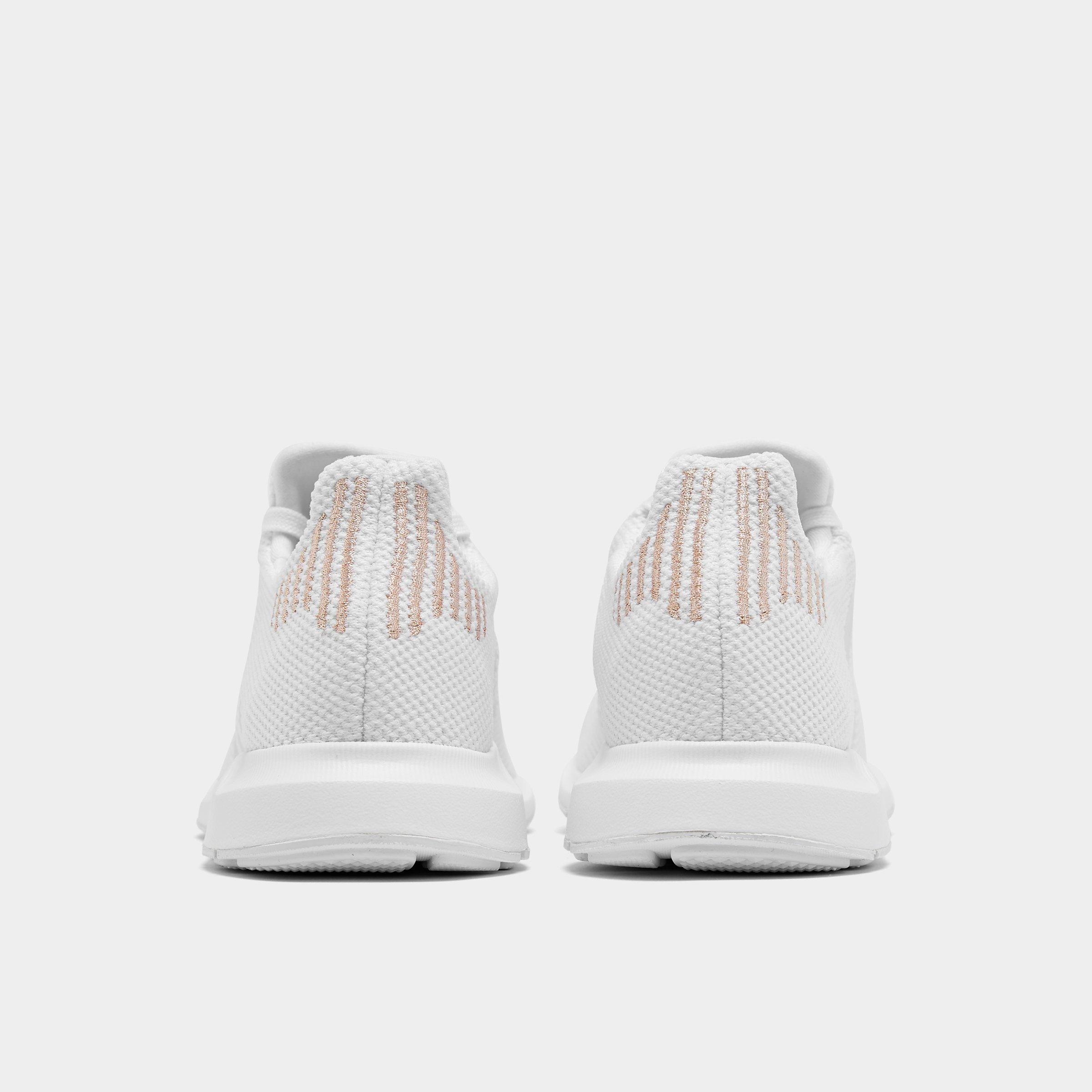 adidas swift run white and crystal shoes