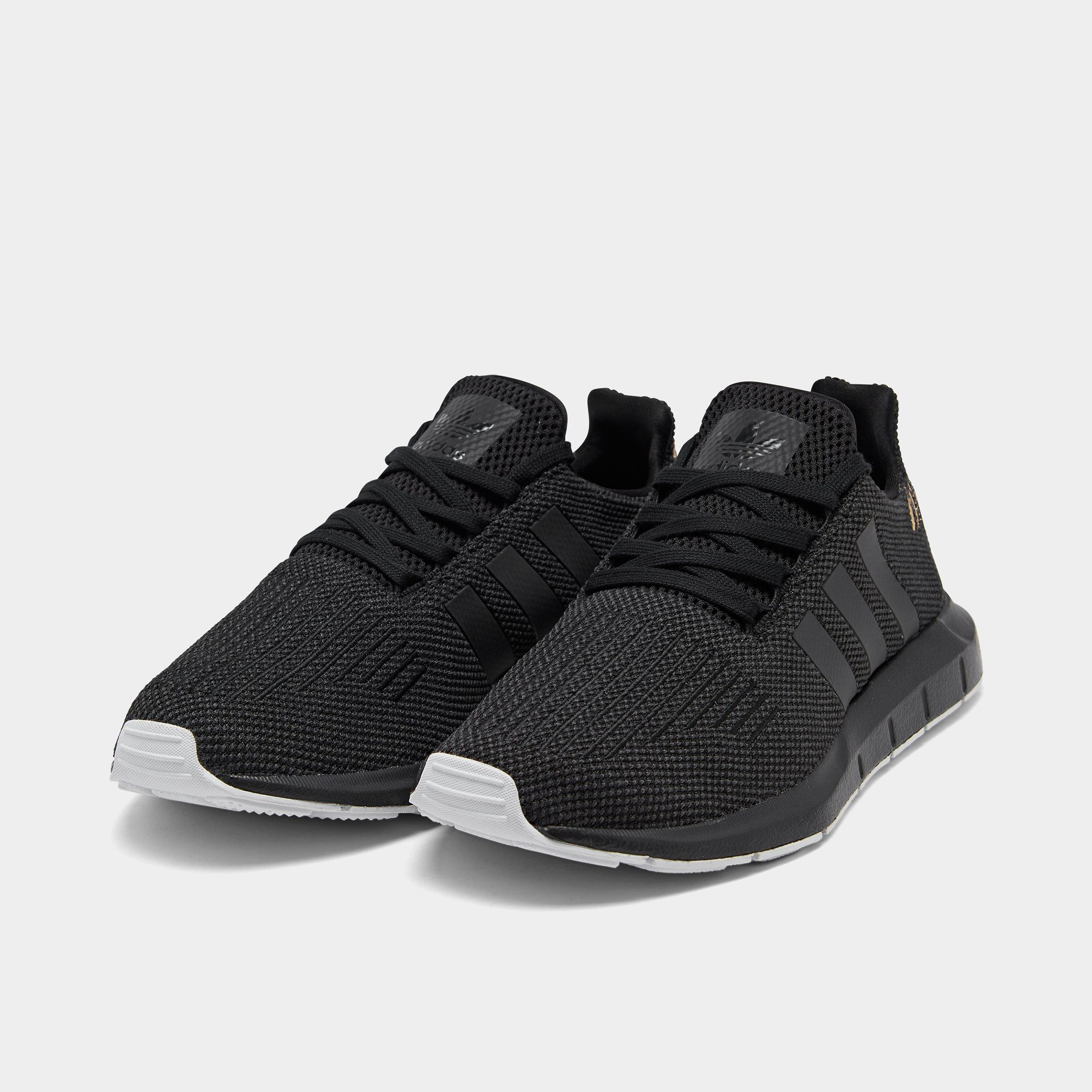 adidas swift run women black and white