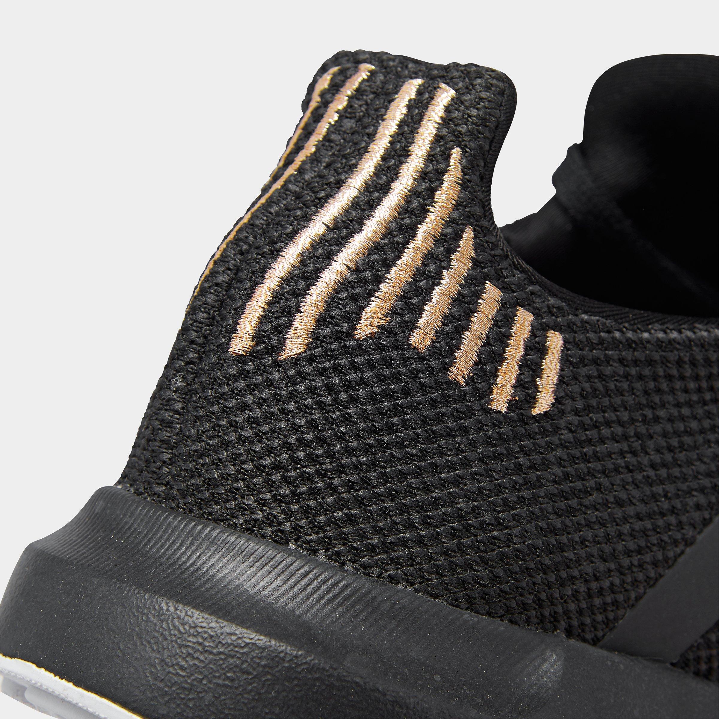 womens adidas shoes black and rose gold