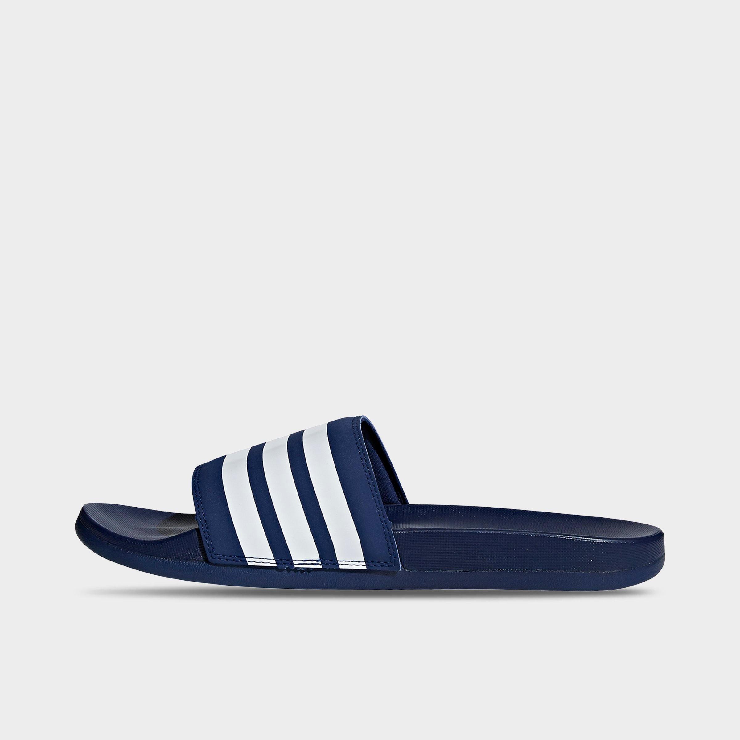 men's adilette comfort slide sandals from finish line