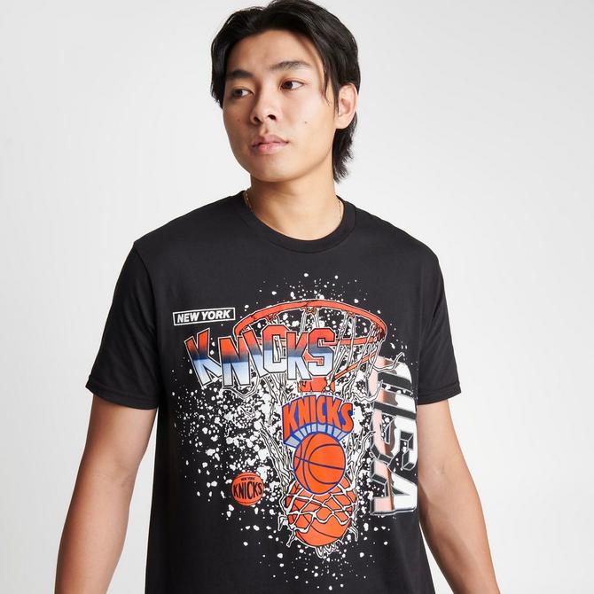 Men's Mitchell & Ness New York Knicks NBA Shatter Graphic T-Shirt