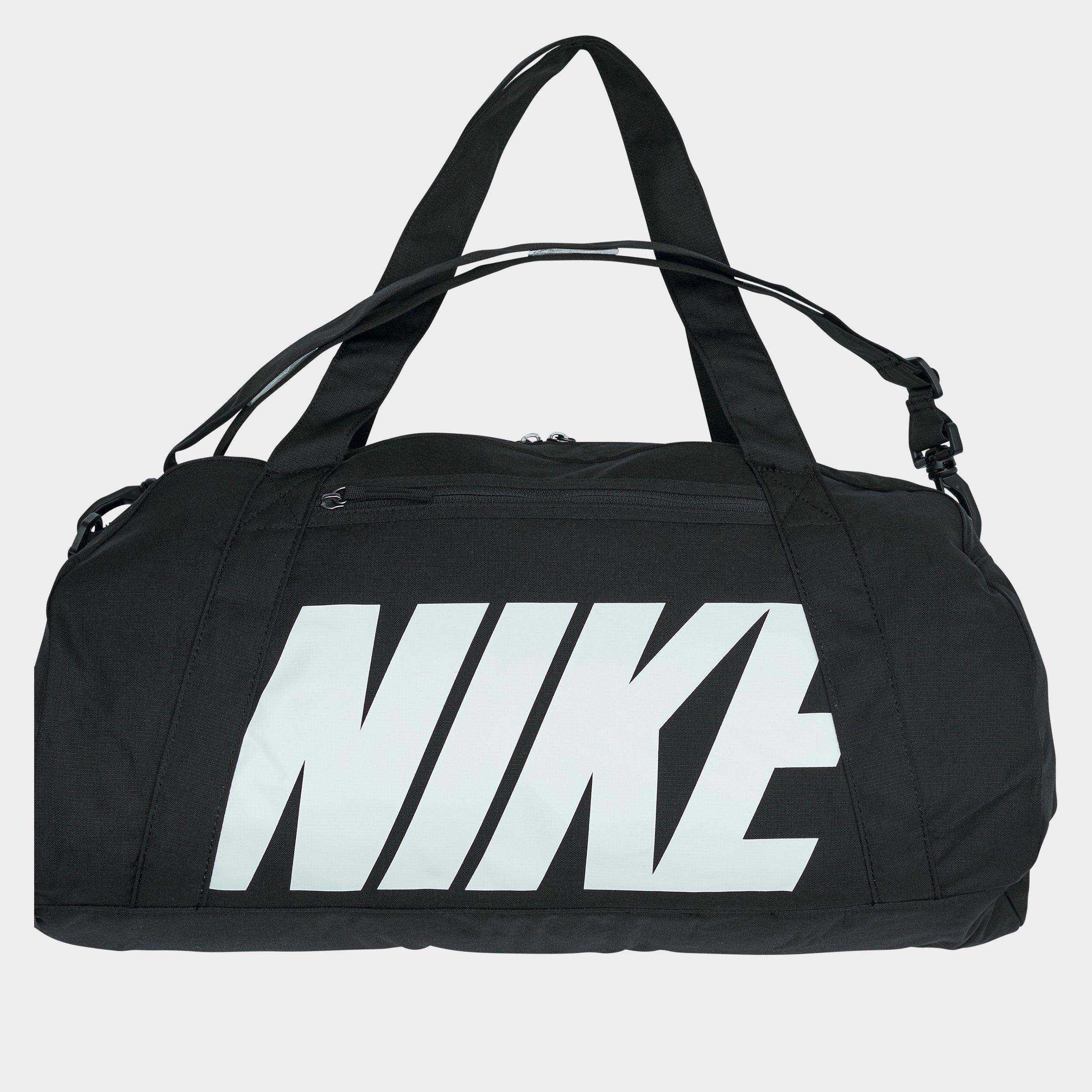 grey nike bag