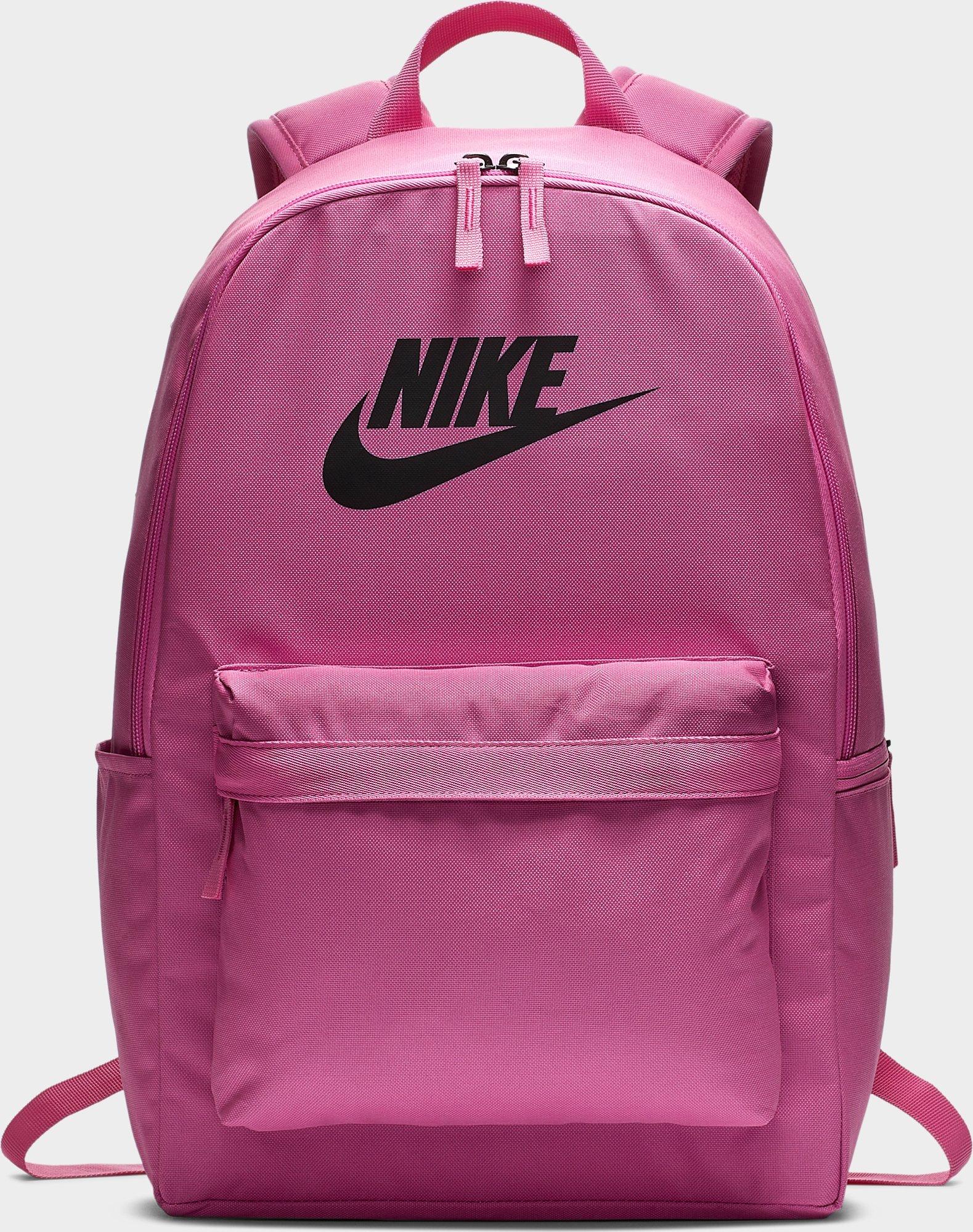 pink and black nike bookbag