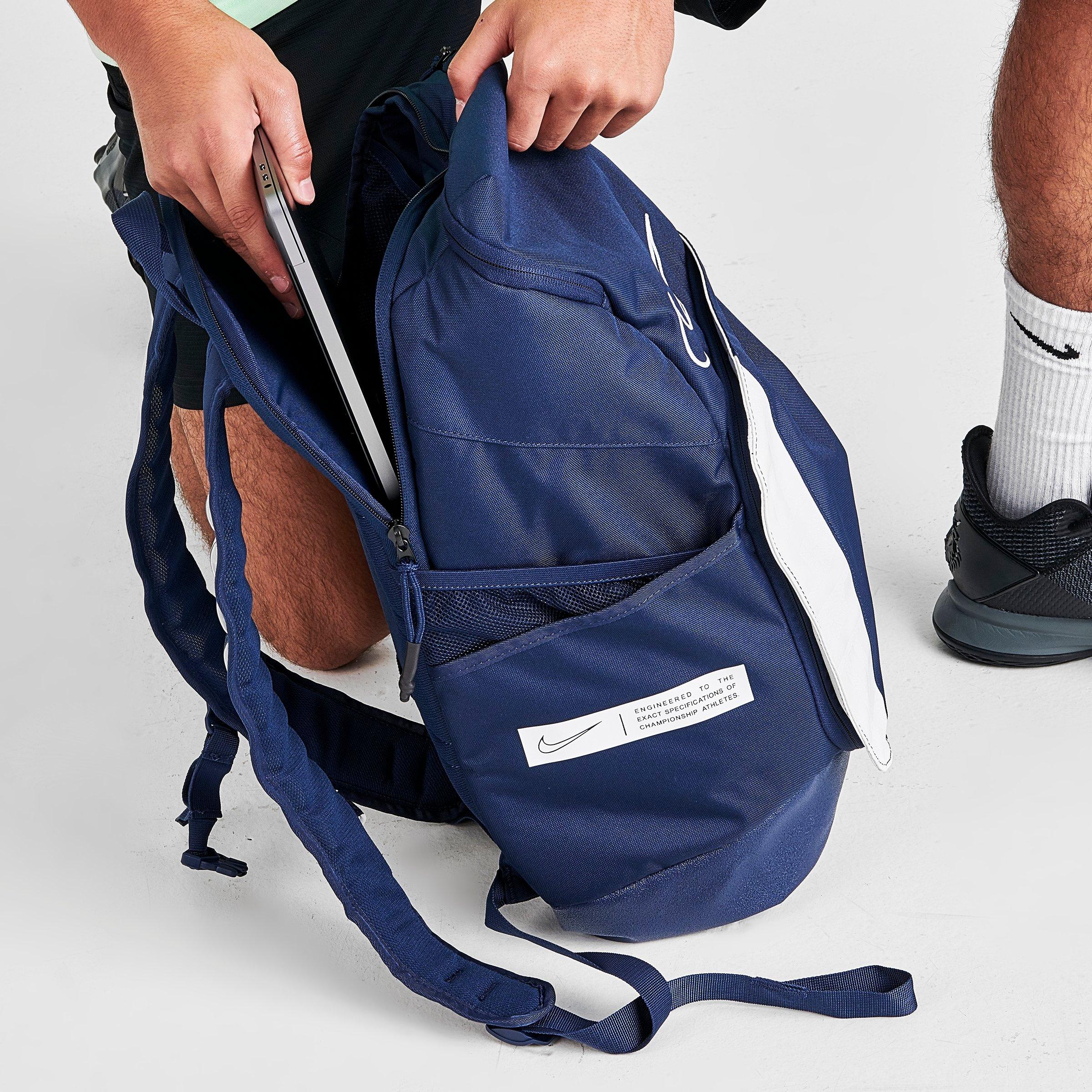 nike elite navy backpack