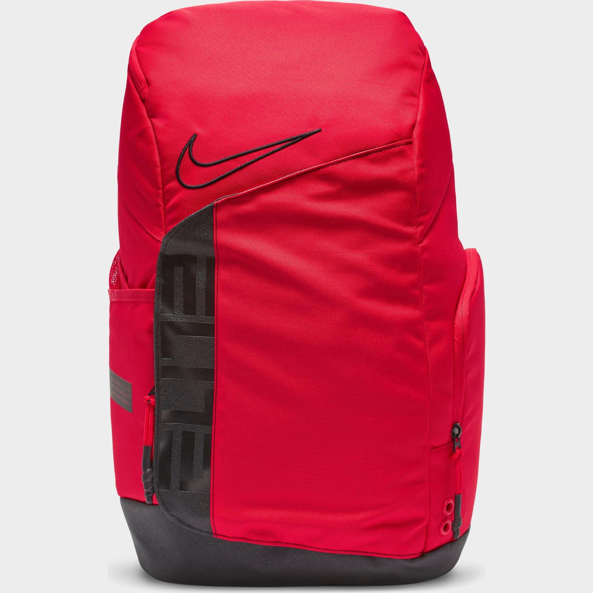 nike elite red backpack