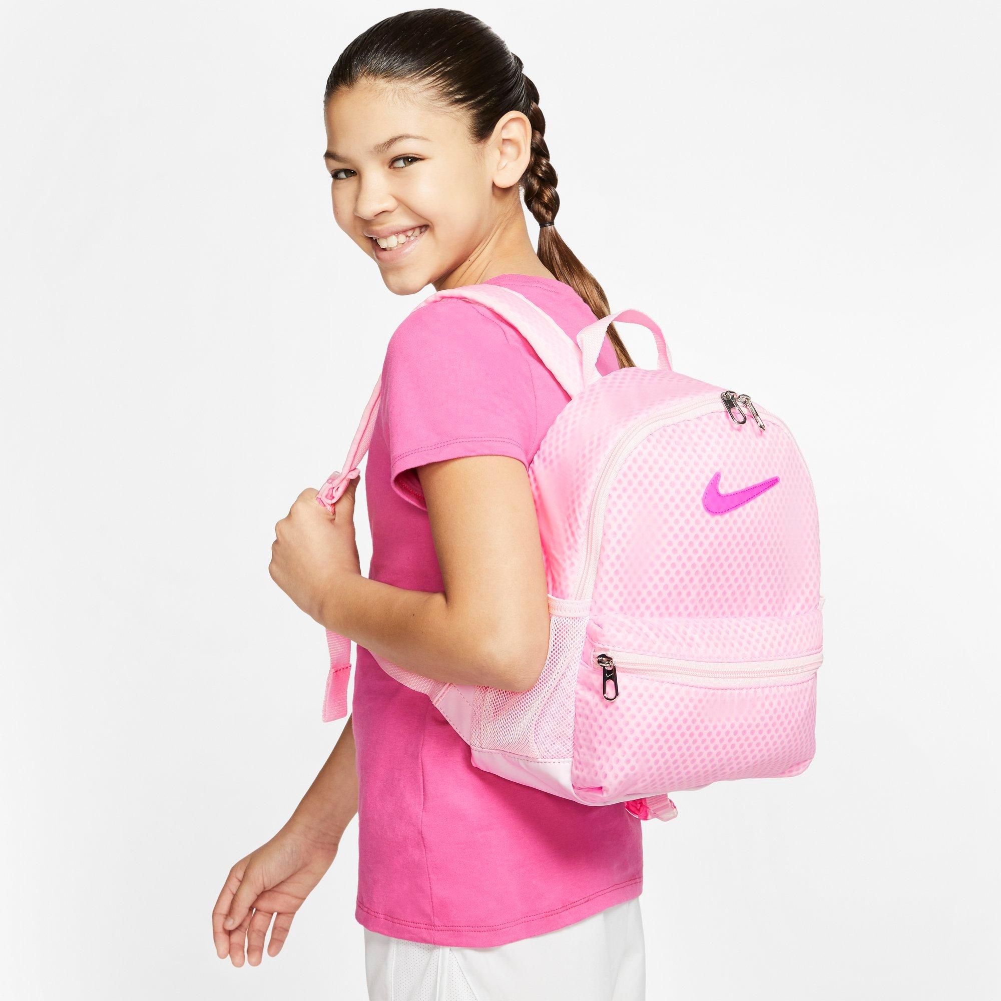 nike pink back pack