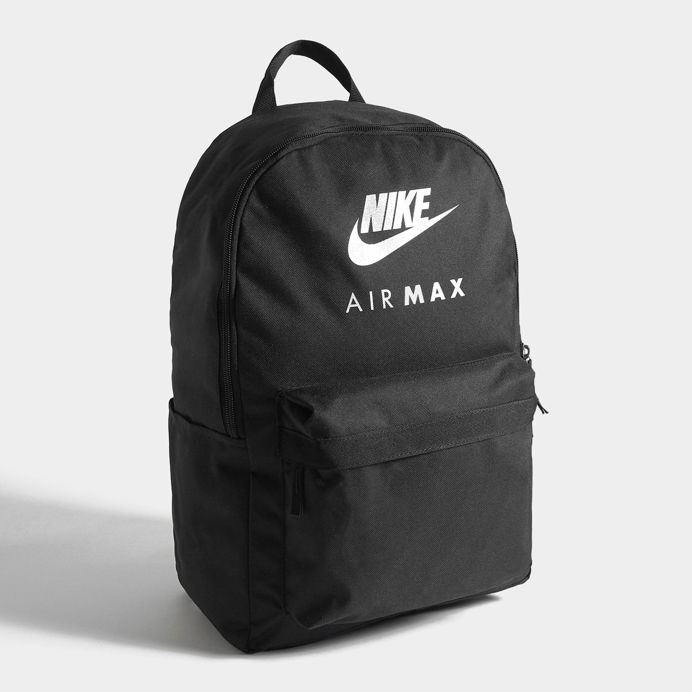 nike air max backpack white