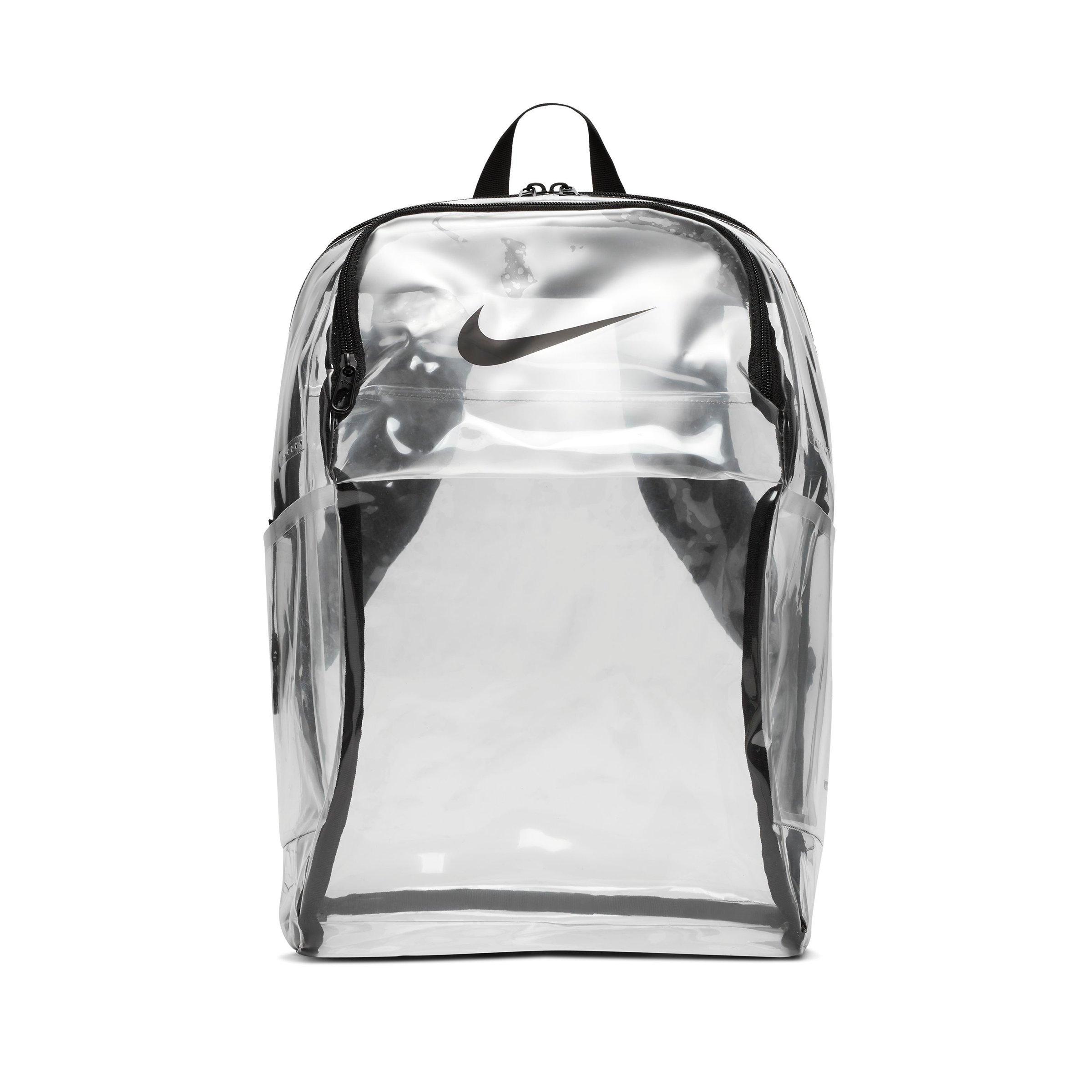 clear bookbag nike