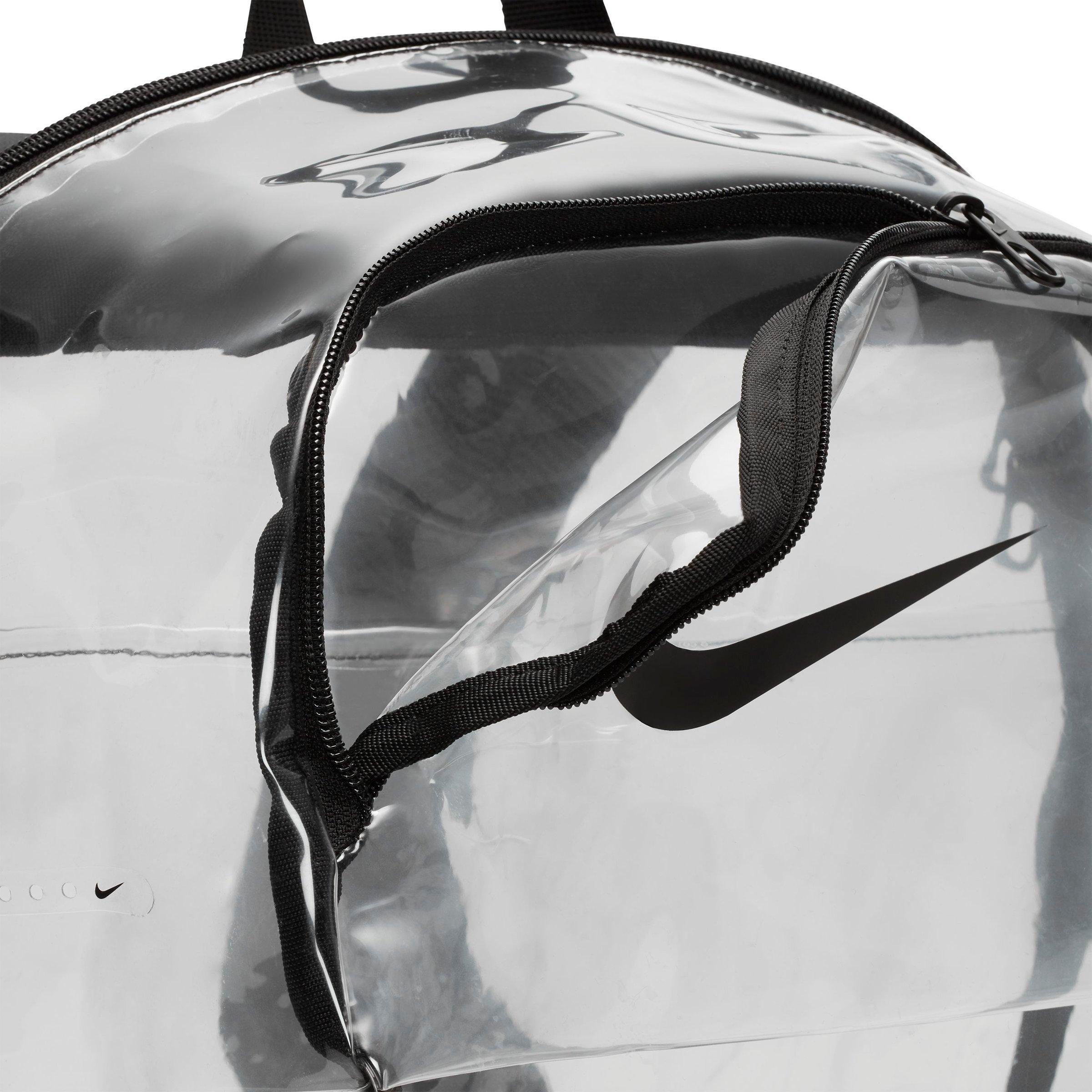 clear nike bag