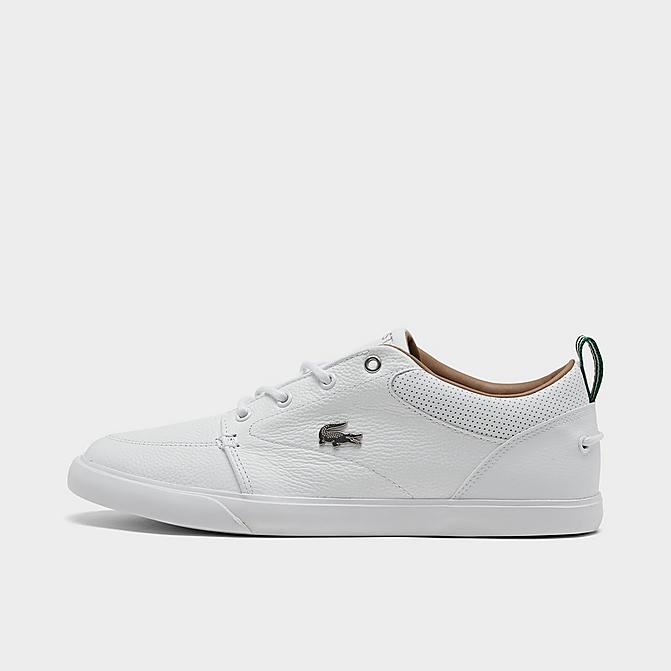 Right view of Men's Lacoste Bayliss Casual Shoes in White Click to zoom