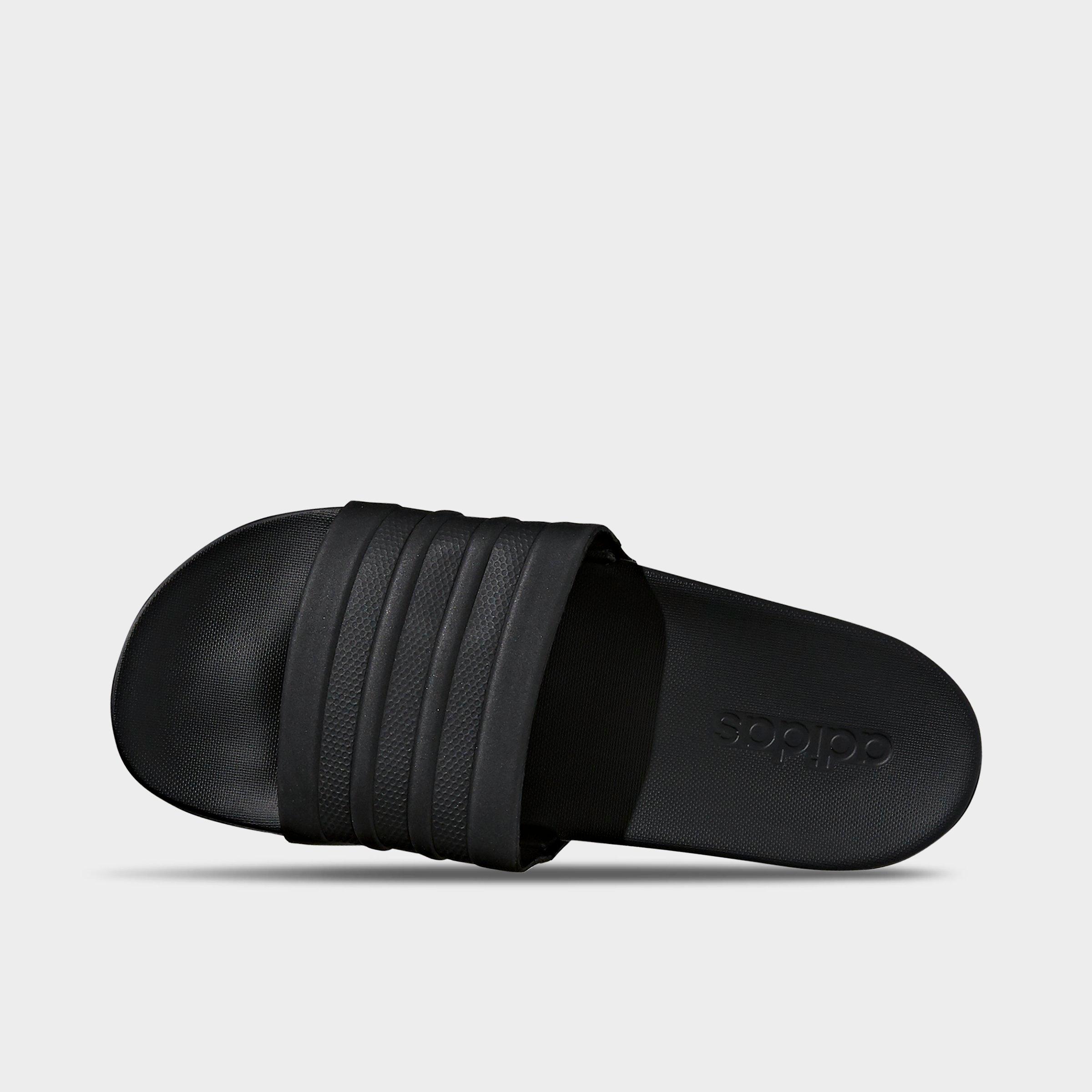 adilette comfort slides core black