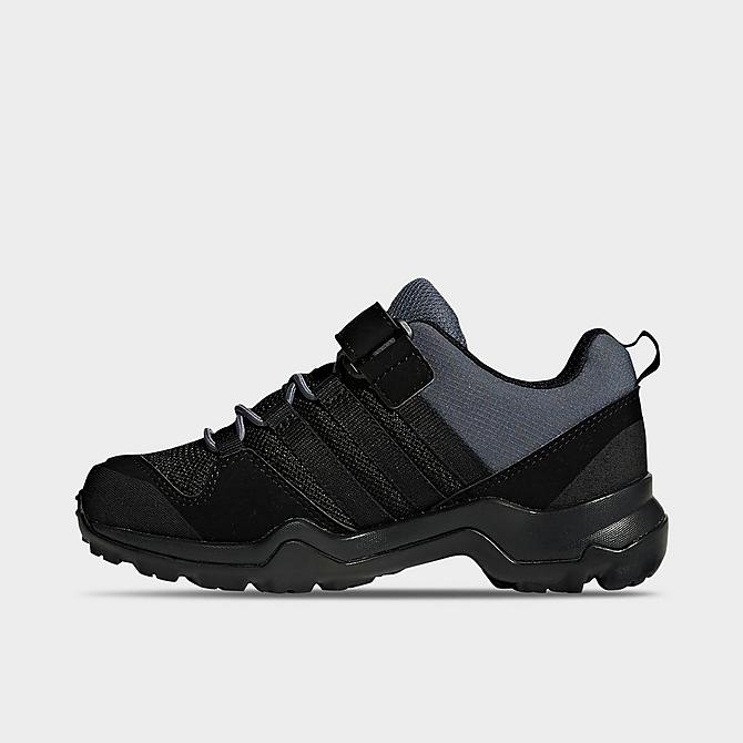 Front view of Boys' Big Kids' adidas Terrex AX2R CF Hiking Shoes in Core Black/Onix Click to zoom