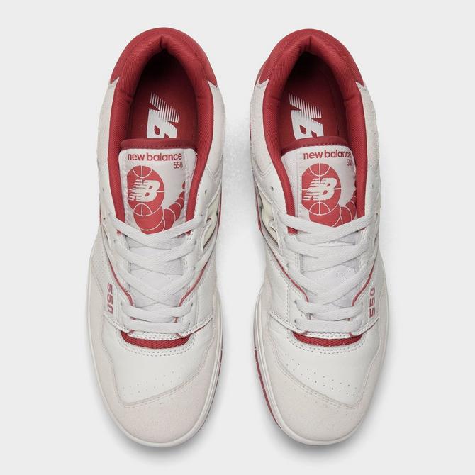 New Balance 550 (White/Red) 11.5