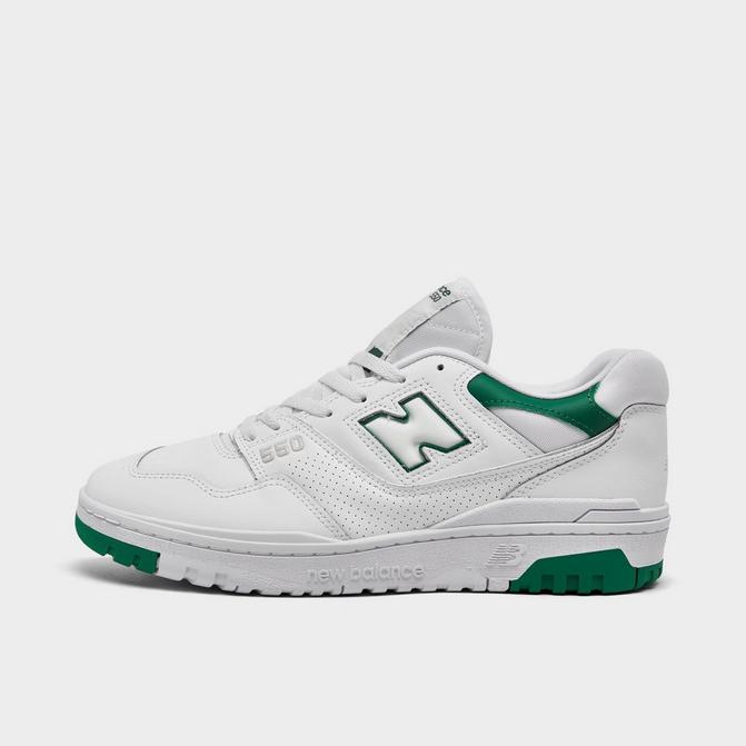 New Balance 550 White/Green Sneakers