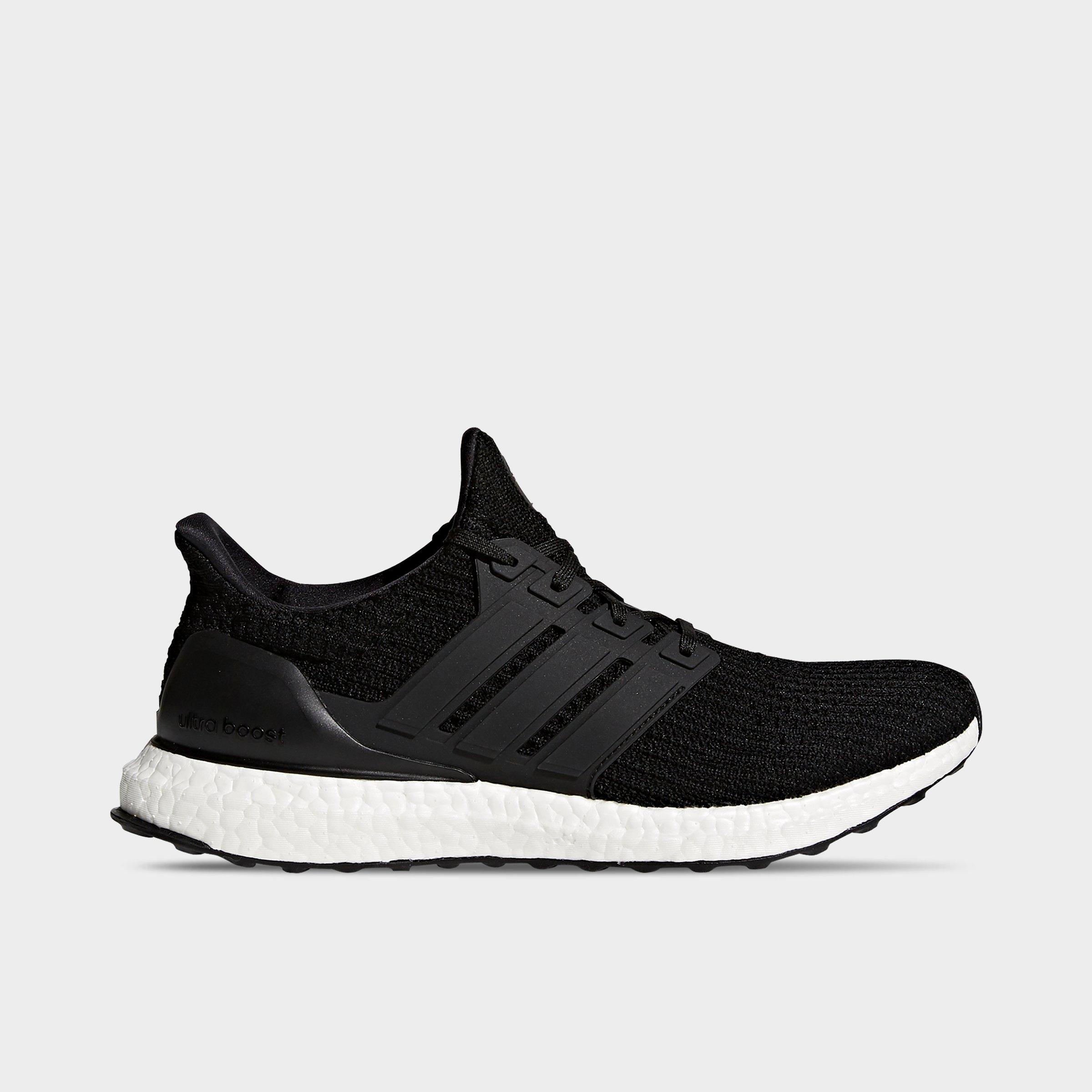adidas white and black running shoes