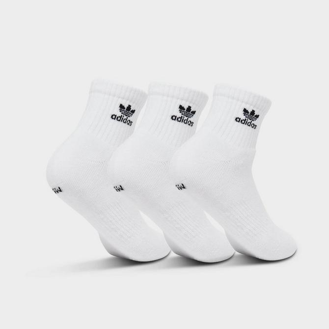 adidas Athletic Cushioned Kids' Quarter Ankle Socks - 6 Pack - Free  Shipping