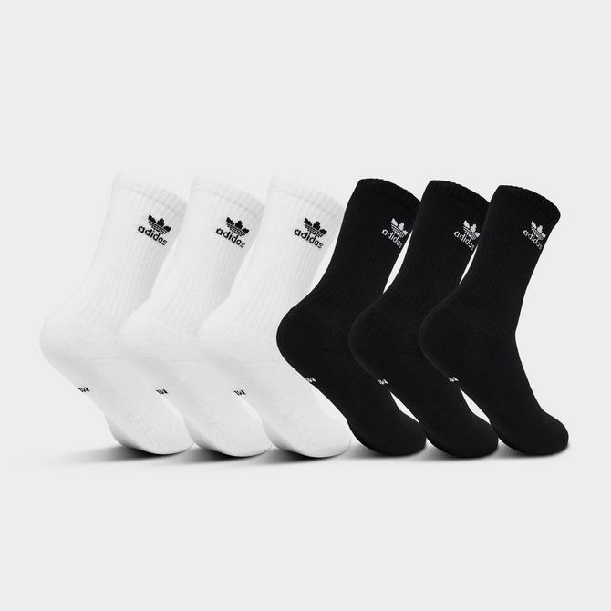 Adidas trefoil best sale crew socks