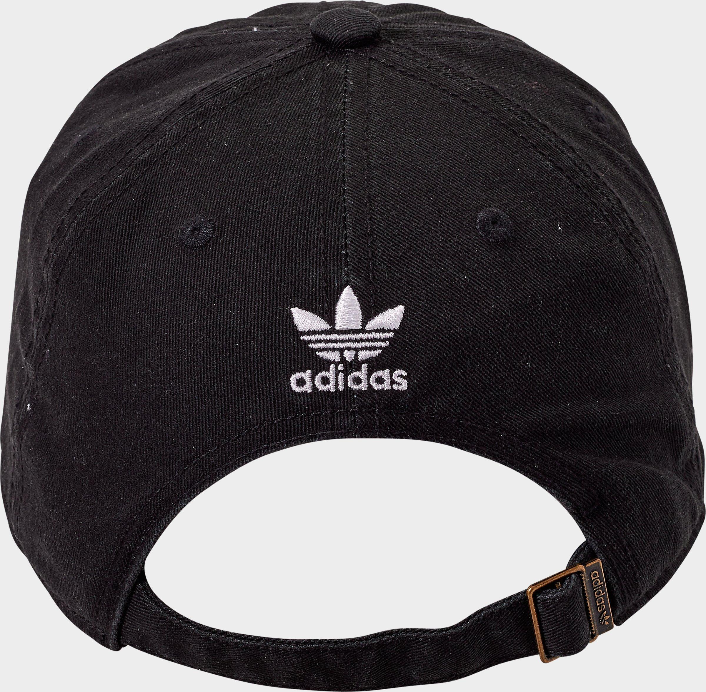 adidas originals precurved washed strapback hat