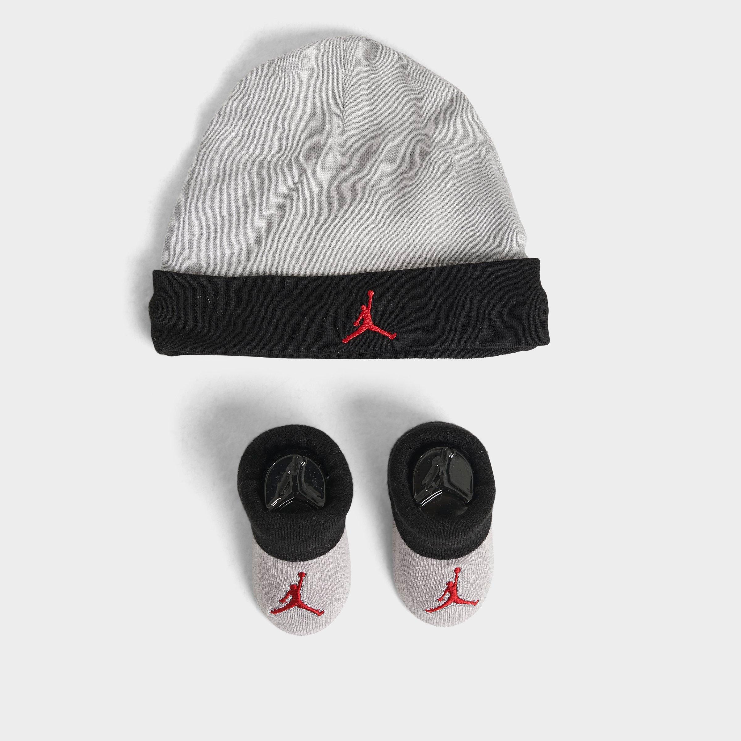 jordan booties and hat