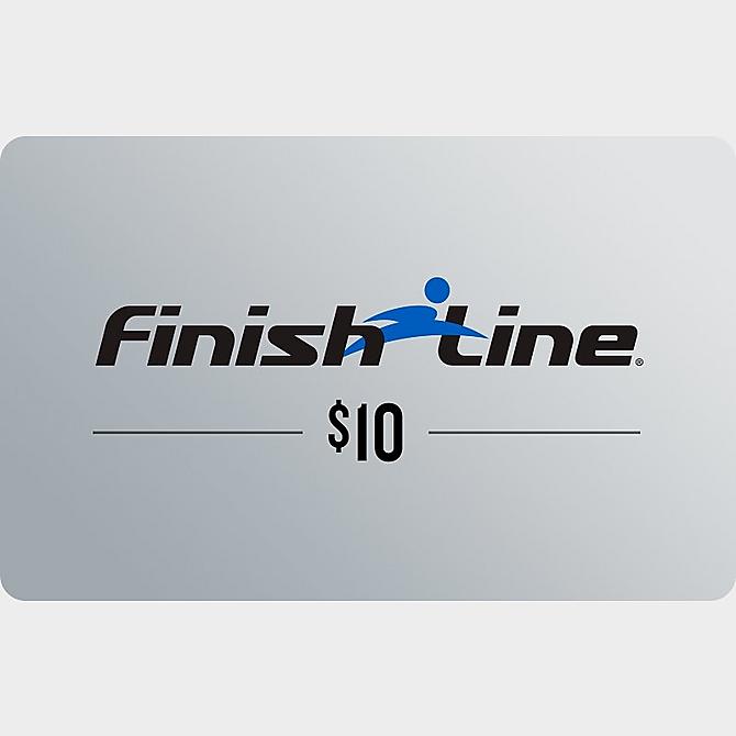 Back view of Finish Line Gift Card in Grey - $10 Click to zoom