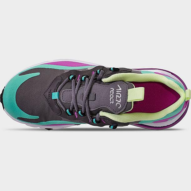 Girls Big Kids Nike Air Max 270 React Casual Shoes Finish Line