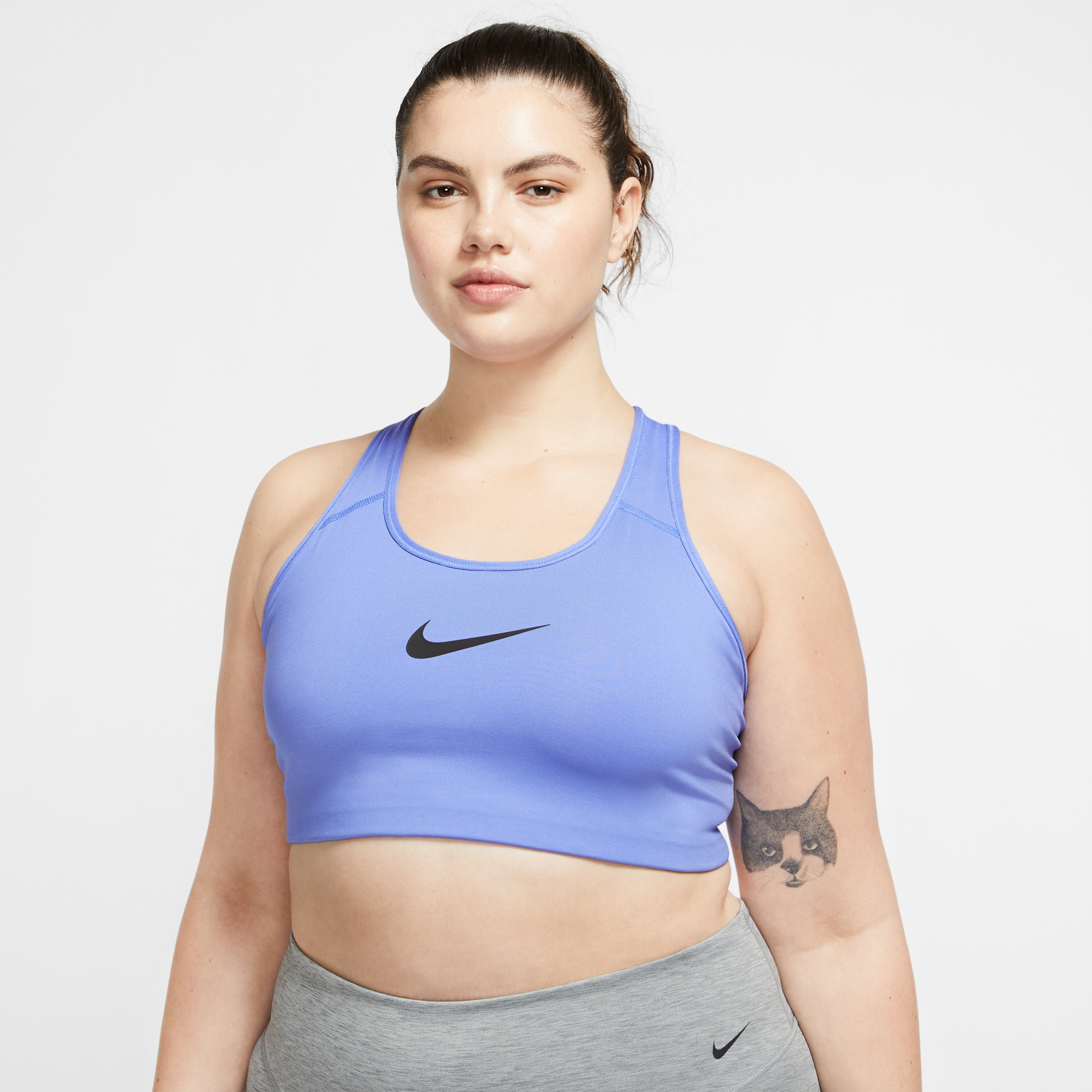 plus size zip up sports bra