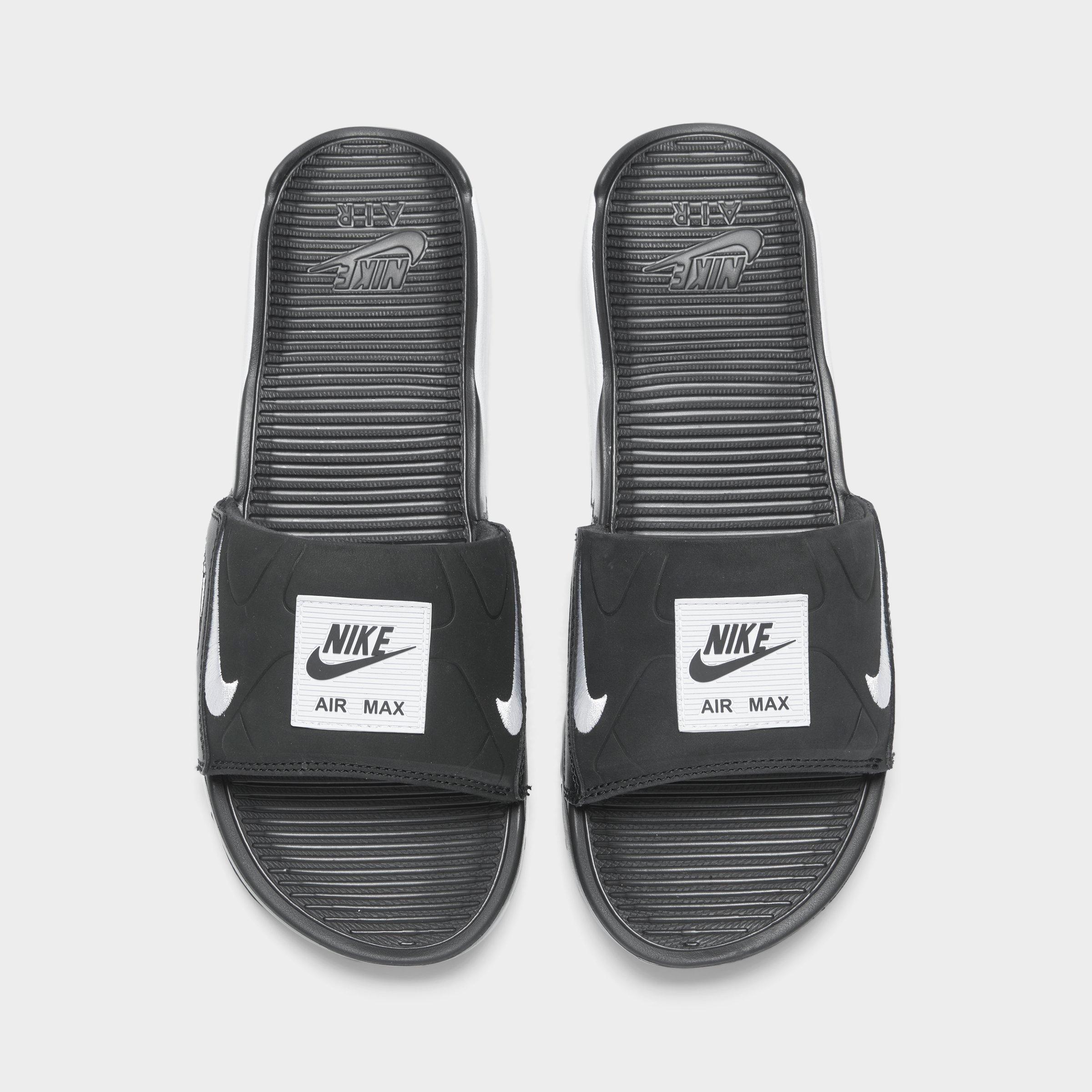 white air max slides