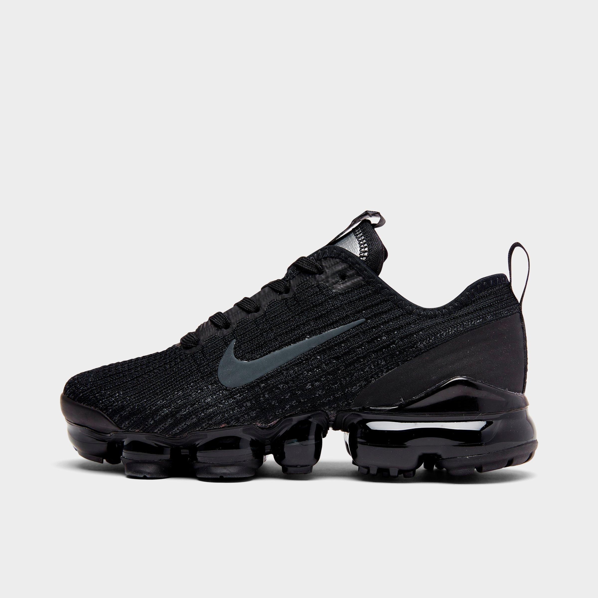 all black vapormax kids