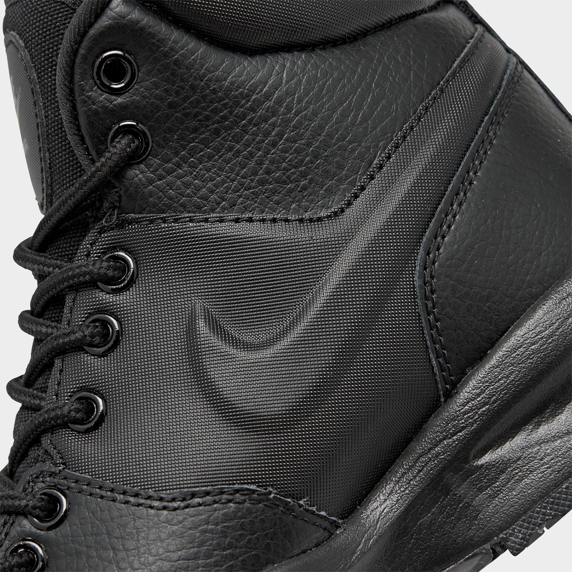 all black nike boots