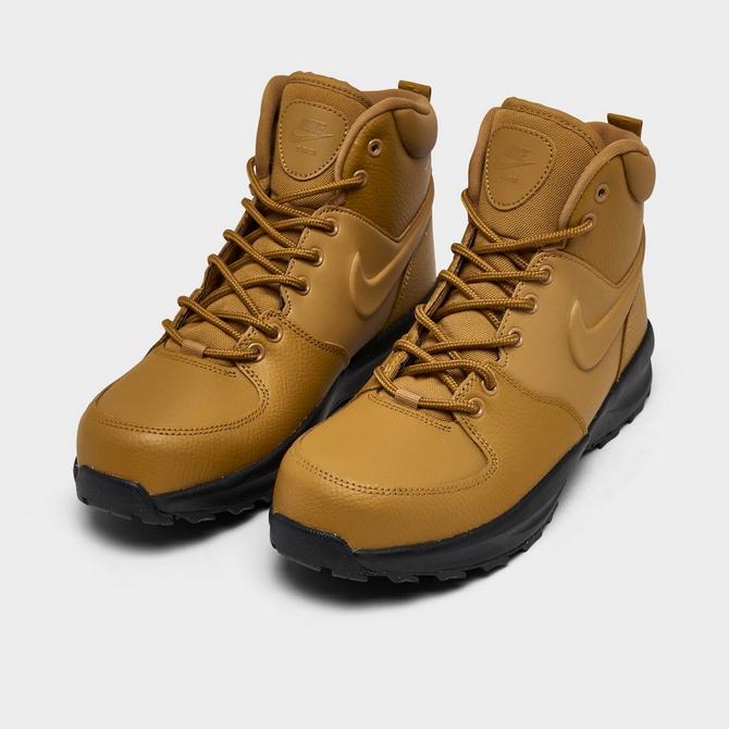 New NIKE Manoa Mens Leather winter work hiking sneaker boots wheat all sizes