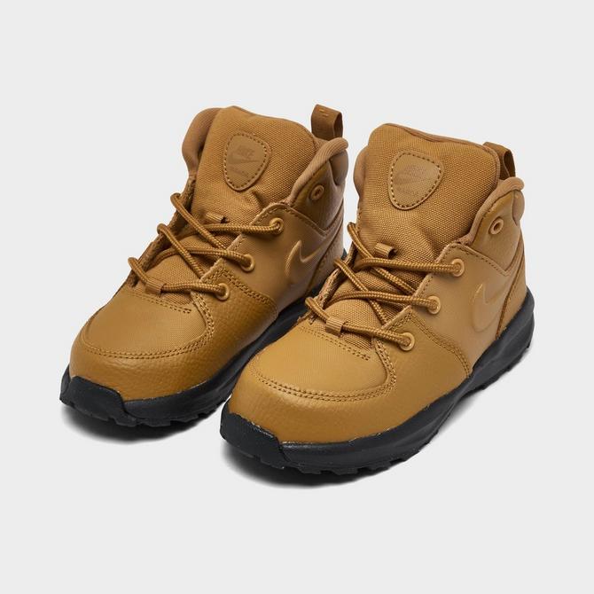 New NIKE Manoa Mens Leather winter work hiking sneaker boots wheat all sizes