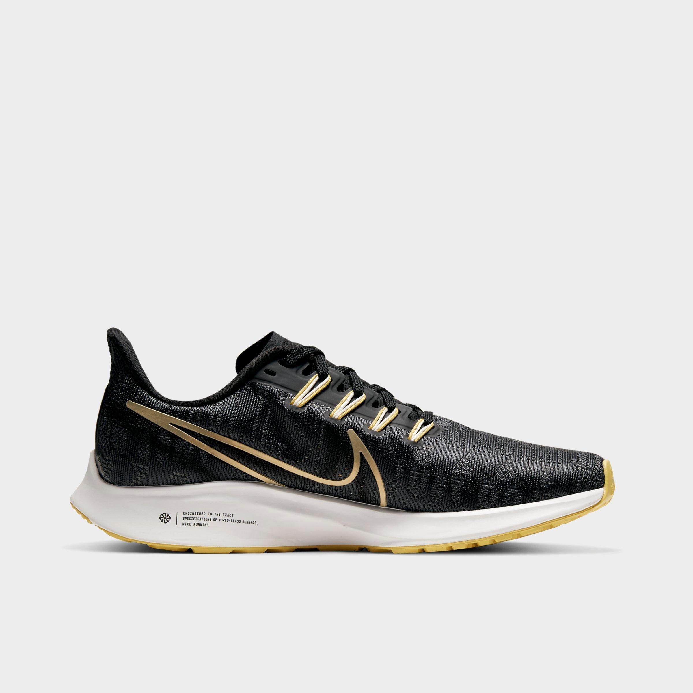 nike air zoom pegasus 36 premium black and gold