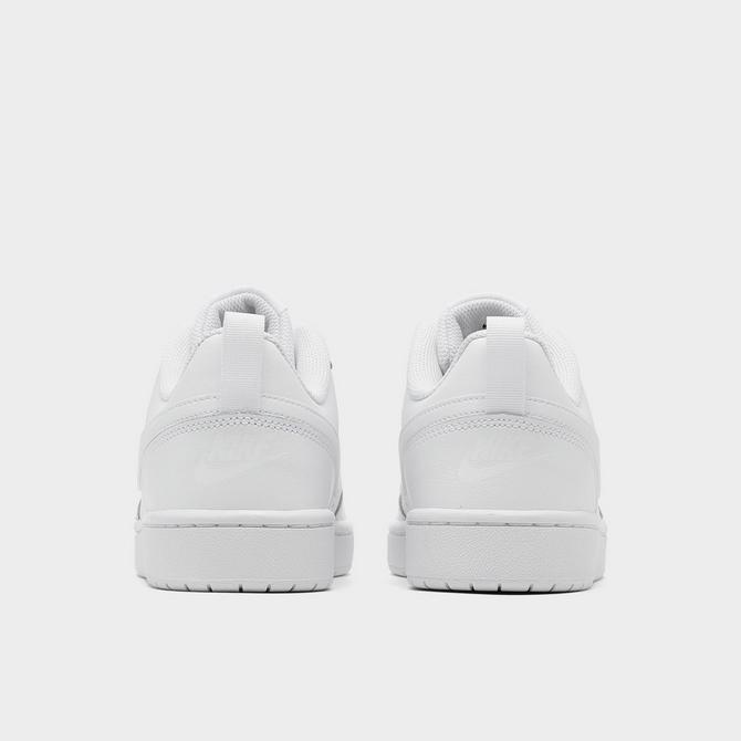 Nike Court Borough Low 2 (Grade School) Shoes White / White-White  BQ5448-100