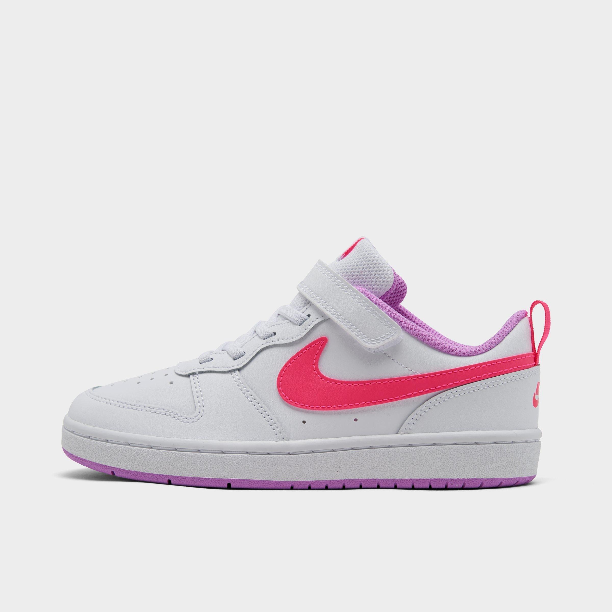 Girls Little Kids Nike Court Borough Low 2 Casual Shoes Finish Line