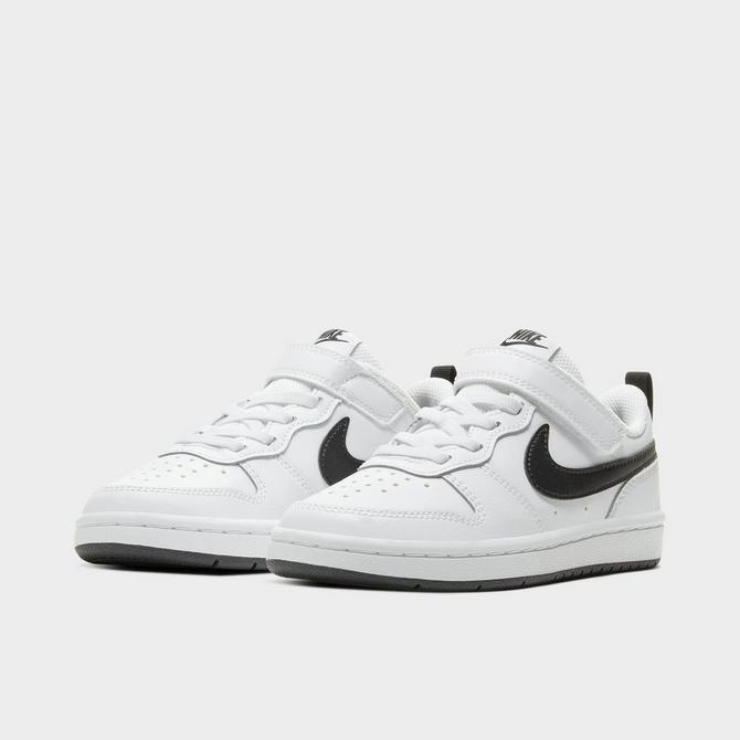 Little Kids Nike Court Borough Low 2 Hook And Loop Casual Shoes Finish Line
