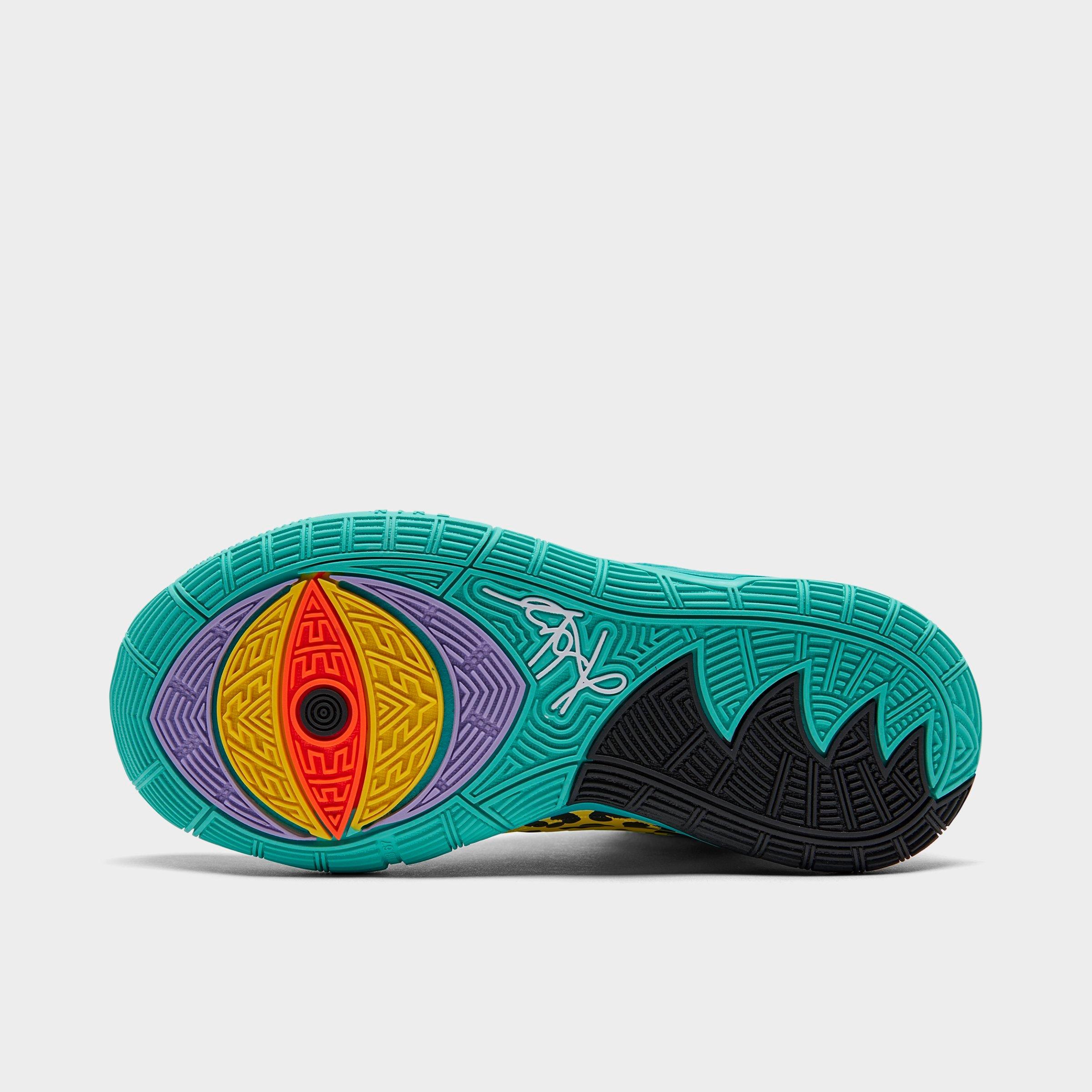 Nike Men 's Kyrie 6 Basketball Shoes Oracle Aqua TYLER' S