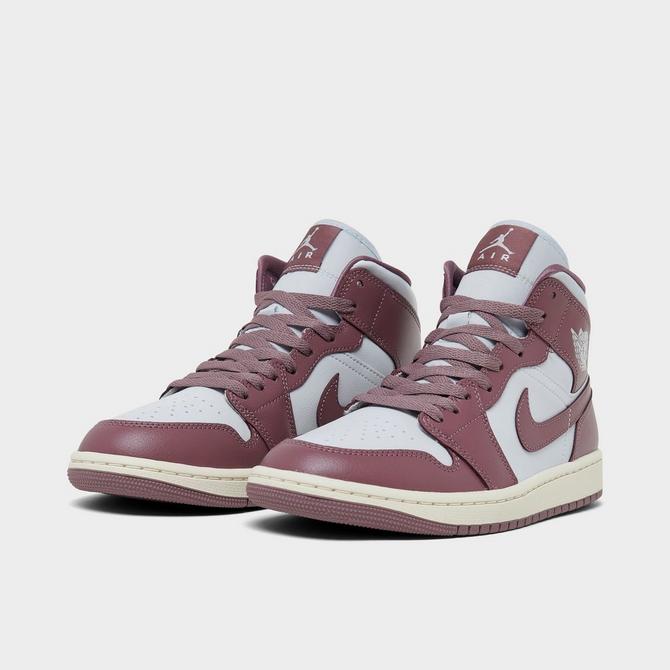 Women s Air Jordan Retro 1 Mid Casual Shoes Finish Line