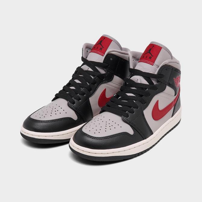 Jordan aj 1 outlet mid se black/gym red/white