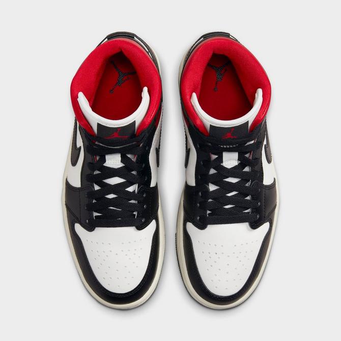 Women's Air Jordan Retro 1 Mid Casual Shoes| Finish Line