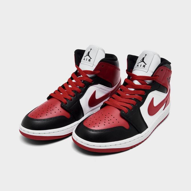 Red and black womens jordans online