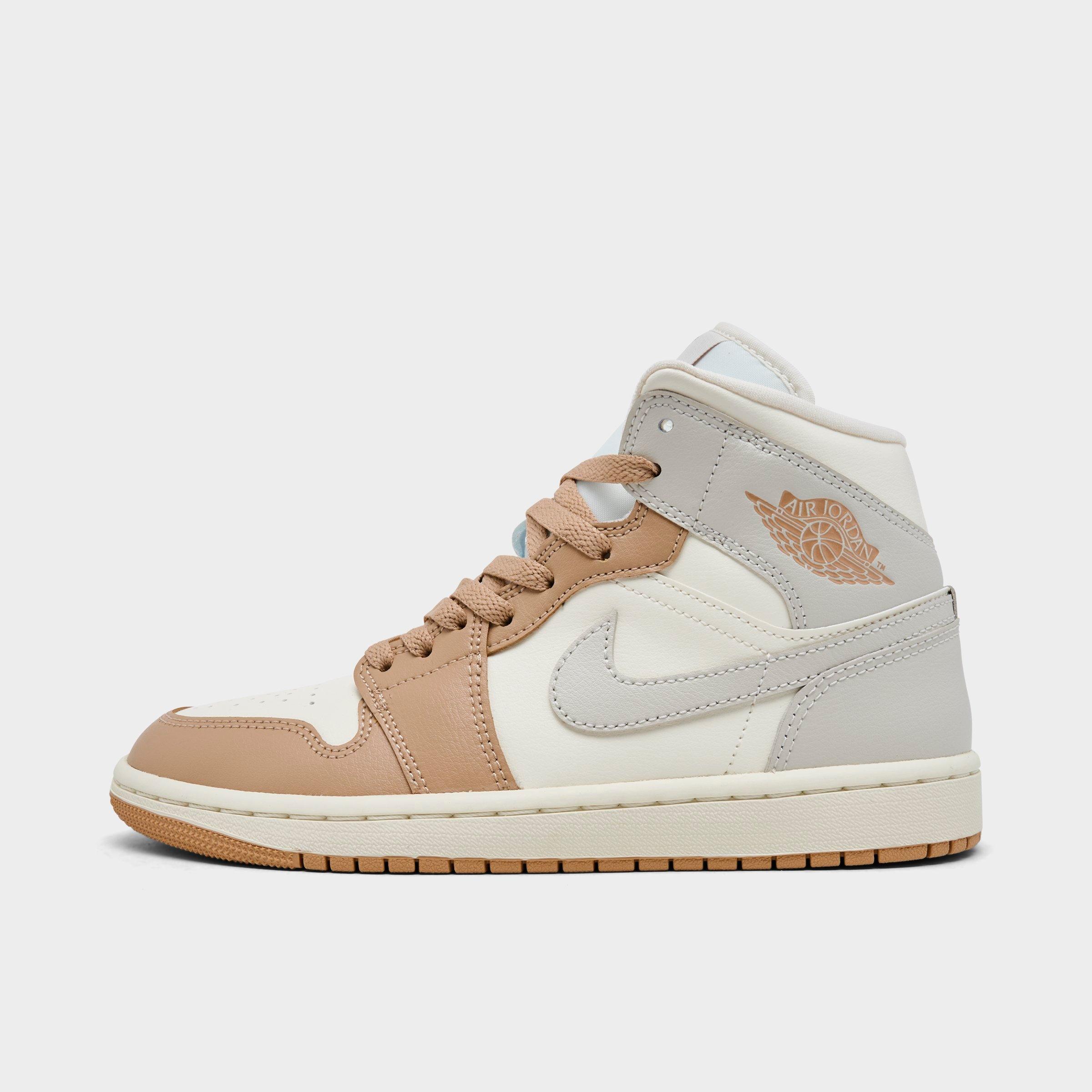 Women's Air Jordan Retro 1 Mid Casual Shoes | Finish Line